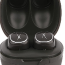 Altec Lansing NanoPods - Truly Wireless Earbuds with Charging Case, TWS Waterproof Bluetooth Earbuds with Touch Controls for Travel, Sports, Running, Working (Charcoal Grey)