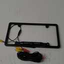 License Plate Backup Camera HD Night Vision Rear View Camera with 8 LEDs 170 Viewing Angle Waterproof Backup Rear Camera for Cars