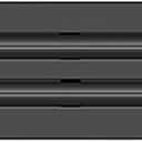 BUILDMART - 36" Linear Slot Diffuser - (2 Slot) Double Slot - Black Decorative Aluminum Air Vent - Heating and Cooling Modern AC Vent Cover for Ceiling, Walls & Floors - Texas Buildmart, Neck: 35 3/8" x 3 1/8" - Face: 36 3/4" x 4 1/2"
