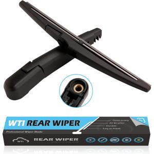 WTI Rear Wiper Arm Blade Set Compatible With Chevy Spark 2016-2020 Rear Windshield Window Wiper Kits Assembly New Replacement Accessories Parts