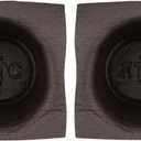 Speaker Baffle 6 1/2 Inch Round Large Frame Pair- VXT60, Black