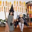 100Pc Floating Wizards Postcards Candle Card Magical Wizards Floating Acceptance Double Sided Letter Cards,Candle Style,197 FT Transparent Nylon String for Hanging,for Home Party Decoration