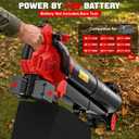 Leaf Blower Vacuum Mulcher Compatible for Milwaukee 18V Battery(No Battery)