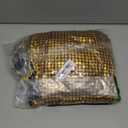 Ezuwail Disco Costume for Men Women 70s 80s 90s Outfits Retro Party Tracksuit, Couples Disco Costumes Halloween Outfit (M Gold)