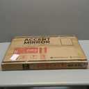 Keonjinn Antique Arch Mirror 20" x 30", Black Ornate Vintage Mirror, Baroque Decorative Mirrors for Mantle, Bathroom, Living Room, Hallway, Fireplace, Flench Cleat Mounting