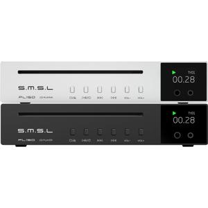 SMSL PL150 CD Player,Compatible with Standard CD,MP3 CD.Supports RCA,3.5mm and 4.4mm Headphones,Optical,Coaxial Output Interface,CS43198 Decoding Chip,Auitable for Laptops and Computers and Car (Black)