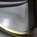 BEVERDY Arched Full Length Mirror - 18"58" Floor & Wall Mounted Mirror for Bedroom & Living Room, Gold