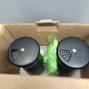 HOME EC Original Salt and Pepper Shakers Set with Adjustable Pour Holes - Black Salt Shaker and Pepper Shaker - Farmhouse Spice dispenser for salts, Ground peppercorn and spices