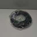 16 Gauge 6 Conductor Electrical Wire, 33FT 2464 16AWG 6 Wire Cable Black PVC Stranded Tinned Copper, 16/6 Cord Extension Low Voltage Cable