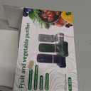 Purepod Produce Cleaner, Portable Capsule OH-ion Fruit & Vegetable Washer