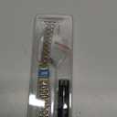 MioHHR Slim Metal Band Compatible with Apple Watch Band 42mm(Series 11 10) 41mm(Series 9 8 7) 40mm(Series 6 5 4 SE3/2/1) 38mm(Series 3 2 1),Stainless Steel iWatch Bands for Women,Silver/Gold