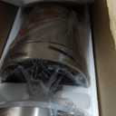 wurzee 52" Flush Mount Ceiling Fan Brushed Nickel Ceiling Fan 6 Speeds DC Reversible Motor, Timing, Dimmable, 5 Blades for Bedroom,Living, Dining Indoor Patio Porch Garage Shop, White 