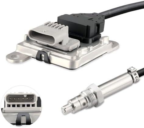 Downstream NOx Nitrogen Oxide Sensor Fits for Chevrolet Fits for Chevy Silverado 2500 3500, Fits for GMC Sierra 2500 3500 2017-2019 6.6L Diesel Replaces 12676706 12680469 12673517 12718676 12741484