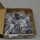 Ilyapa Black Square Kitchen Cabinet Knobs - 25 Pack of Drawer Handles Hardware