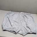 Adult Diaper Covers Waterproof, Leakproof Incontinence Plastic Pants Protective, Reusable Rubber Underwear for Women (1, Gray, 5XL)