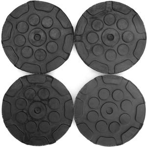 4Pcs Universal Round Rubber Arm Pads for Car Auto Jacking Lift Dia 120mm Thick 15mm Car Auto Truck Hoist