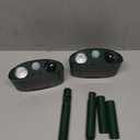 Cat Repellent Outdoor,2 Pack Solar Animal Repeller Ultrasonic Cat Deterrent with Motion Sensor Waterproof Pest Repeller Animal Deterrent for Garden Yard Skunks,Raccoon Birds Squirrels Deer