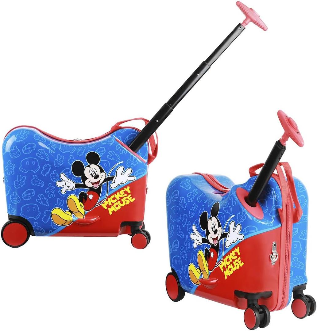 Disney Mickey Mouse 18" Toddler Ride-On Luggage