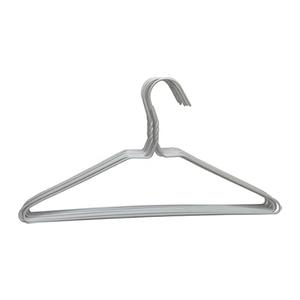 Pack of 10  Wire Hangers Steel Metal Drip Dry Coat Clothes Hangers