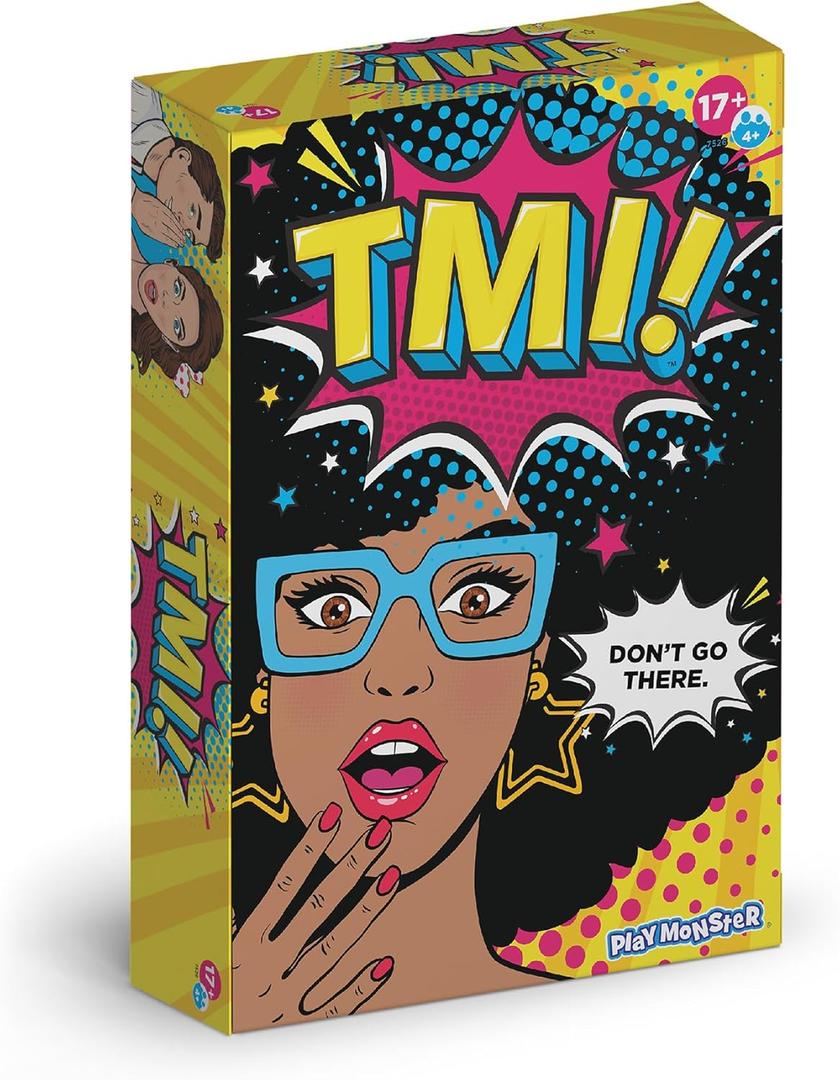 2 x TMI - Fun Party Card Game with Suggestive Humor - Don't Go There, Too Much Information - for Ages 17+ - with 4 or More Players