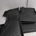 Floor Mats & Cargo Liner for 2021 2022 2023 2024 2025 2026 Buick Envision All Weather Protection TPE Rubber Floor Liners for 2026 Buick Envision Full Set Automotive Mat Accessories, Black