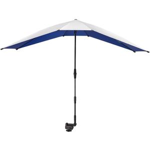 G4Free Double Chair Umbrella for 2 People with Adjustable Clamp, Sun Umbrella for Beach Chair, Reclining Lounge