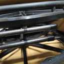 Medline Comfortable Folding Wheelchair with Swing-Back Desk-Length Arms and Swing-Away Footrests, 20W x 16D Seat