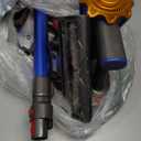 MBYULO Cordless Vacuum Cleaner, 580W 50Kpa Powerful Stick Vacuum, Up to 70Mins Rechargeable Battery, Vacuum Cleaners for Home Anti-Tangled Lightweight Handheld for Hardwood Floor, Carpets, Pet Hair (Blue)