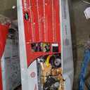 Brinly 42" Tow-Behind Lawn Sweeper in Hammered Finish with High-Velocity Brushes