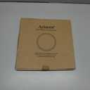 Acacia Round Wood Tray Decorative Serving Trays for Ottoman Coffee Table Candle Holder Tray Kitchen Counter Island Accents Home Decor Circle Circular Wood Centerpiece Trays for Dining Room Table (12")