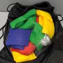 4" X 4" Canvas Bean Bags for Toss Bean Bag Set, Premium Entry Level All Weather Canvas Hole Bean Bags for Party Supplies Party Games and Activities (4 Color, 16 Pack)