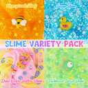 Slime Variety Pack Different Textures, 8 x 100ml Slimes Kit Include Cloud, Clear, Butter Slime, Slimes Party Favors for Kids, Birthday Easter Halloween Boys & Girls Gift