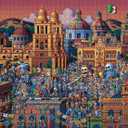 Buffalo Games - Eric Dowdle - Day of The Dead - 1000 Piece Jigsaw Puzzle for Adults -Challenging Puzzle Perfect for Game Nights - Finished Size is 26.75 x 19.75