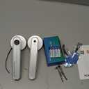 Smart Door Lock with Knob, Keyless Entry Door Locks with Handle, Fingerprint Door Knob for Bedroom/Front Door/Apartment,Generate Passcode Remotely Silver