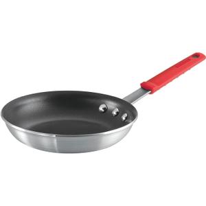 Tramontina Professional 8-Inch Non Stick Small Frying Pan, Heavy-Gauge Aluminum Skillet with Reinforced Nonstick Coating, Red Handle, Dishwasher and Oven Safe