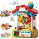 Skirfy Large Claws Machines for Kids with Prizes Bear Claws Machines, Kids Toy, Perfect for Parties, Mini Vending Game, Fun Toy for Indoor Home Arcades Birthday Gift for Girls Age 6+ Collecting Prizes