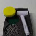 Electric Spin Scrubber, Power Cleaning Brush with 3 Heads, Cordless Waterproof Shower Scrubber with Dual Speed, Perfect for Cleaning Bathroom, Tile, Cars, Floor. Electric Scrub Brush for Tub