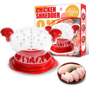2 x Chicken Shredder, Proffesional Chicken Meat Shredder Tool with Ergonomic Handle, Anti-slip and Dishwasher Safe