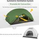 Naturehike Mongar Backpacking Tent, 3 Season Ultralight Lightweight Double Layer Free Standing Tents for Camping Hiking Cycling, 2 Person