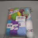 BOLDNOVA 6PCS Crochet Kit for Beginners, Knitting Kit with Step-by-Step Video Tutorials, Beginner Crochet Kit for Adults, Crochet Animal Kit for Beginners Kids, Complete Kit Included 6 Cute Animals (P