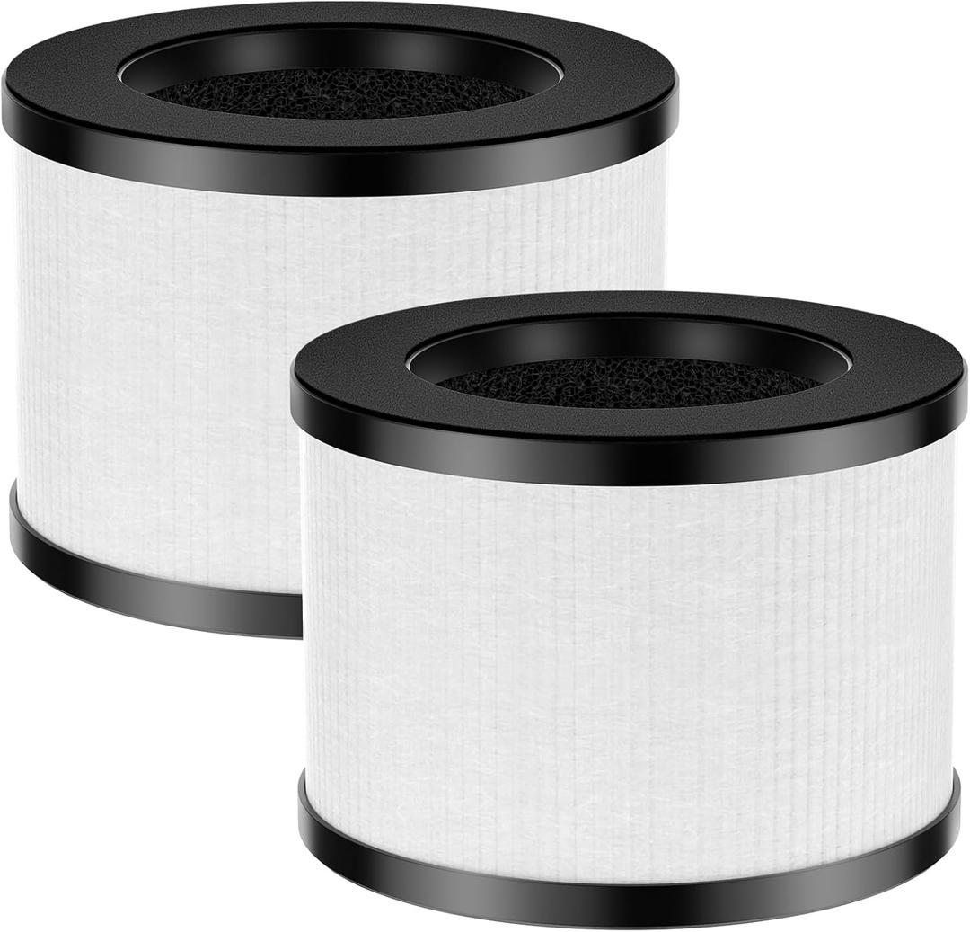 2 Pack TZ-K1 Replacement Filter Compatible with ToLife TZ-K1 Air Puri-fier, MK01 MK06, FreAire KN6391 Air Purifiers and VOOPNU DH-JH12 Air Purifier, 3-in-1 HEPA High-Efficiency Activated Carbon Filter 2 Pack TZ-K1 Replacement Filter Compatible with ToLife TZ-K1 Air Puri-fier, MK01 MK06, FreAire KN6391 Air Purifiers and VOOPNU DH-JH12 Air Purifier, 3-in-1 HEPA High-Efficiency Activated Carbon Filter
