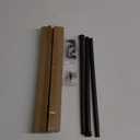 Bronze Curtain Rods for Windows 30 to 45 Inches with Brackets,Decorative 5/8 Inch Diameter Window Curtain Rods for Bedroom, Room Divider, Living Room, Kitchen, Bathroom