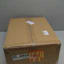 Leinuosen 7 Pcs Extra Large Buffet Risers Set 10" to 16" Rectangle Acrylic Display Box Catering Dessert Table Riser Food Display Decorative Stand with Hollow Bottom for Catering Supplies(White)