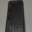 Logitech POP ICON Keys Wireless Bluetooth Keyboard, Comfortable Typing, Programmable Keys, Easy-Switch Between up to 3 Devices, for Laptop, Tablet, PC  Graphite and Green