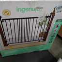 Ingenuity Stairway+ 46W Series No-Drill Baby and Pet Gate, 31"-46" Wide, 32.5" Tall, Hardware or Pressure Mounted, Install Wall to Wall or Bannister to Bannister Without Drilling