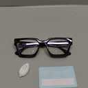 livho Oversized Blue Light Blocking Glasses for Woman  Rectangle Fashion Glasses for Computer, Chic Preppy Frame