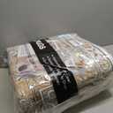 zesthome 9x12 Area Rugs,Stain Resistant Washable Rug,Ultra-Thin Rugs for Living Room,Bedroom,Non-Slip Backing Home Decor Large Area Rug (Orange,9'x12')