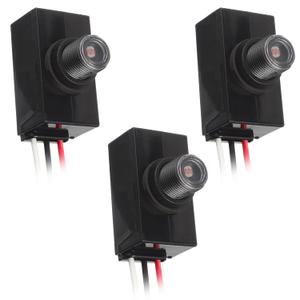 Dusk to Dawn Sensor for Outdoor Lighting 120-277V Photoelectric Switch Photocell Light Sensor Hardwired Post Eye Light Suitable