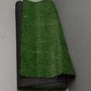 Ottomanson Artificial Grass Outdoor Runner Rug 2'7" x 10'  Waterproof Astro Turf with Drainage Holes  Patio & Lawn Decoration, Easy-Clean Dog Grass Mat