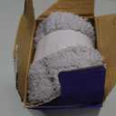 MQELONG Fuzzy Socks for Men & Women Cozy Fluffy Winter Warm Slipper Socks Microfiber Soft Home Sleeping Socks (Light Gray/Blue/Green/Black/Dark Gray)